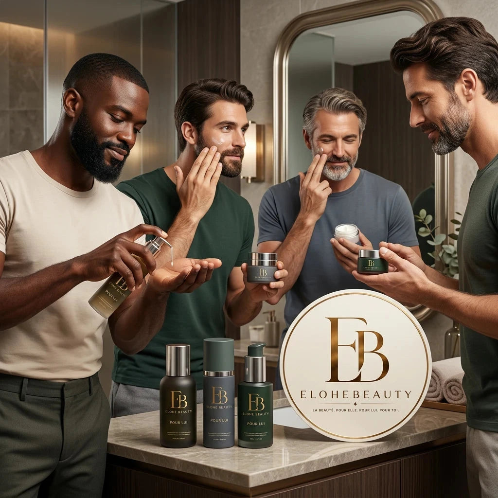 Skincare pour homme sur Elohé Beauty