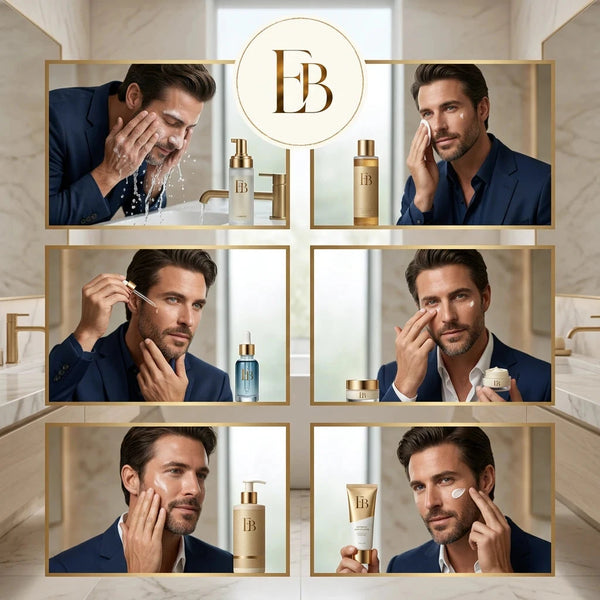 Routine skincare homme avec Elohé Beauty : le rituel simple et premium pour une peau nette ✨ Elohé Beauty