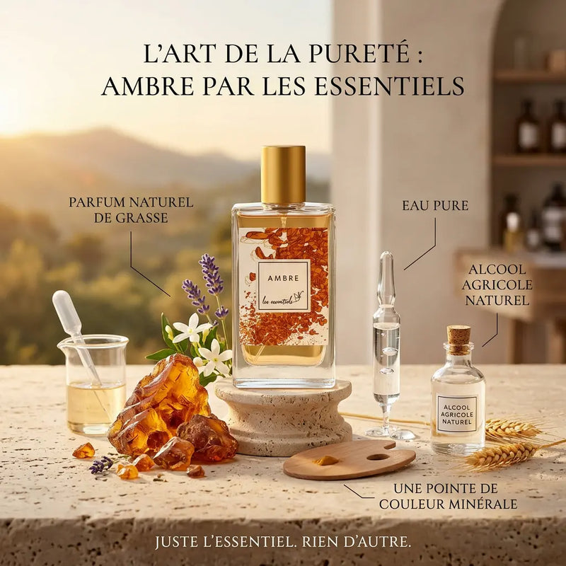Ambre – Eau de Parfum 80 ml - parfum mixte - longue tenue L'Office des Parfums