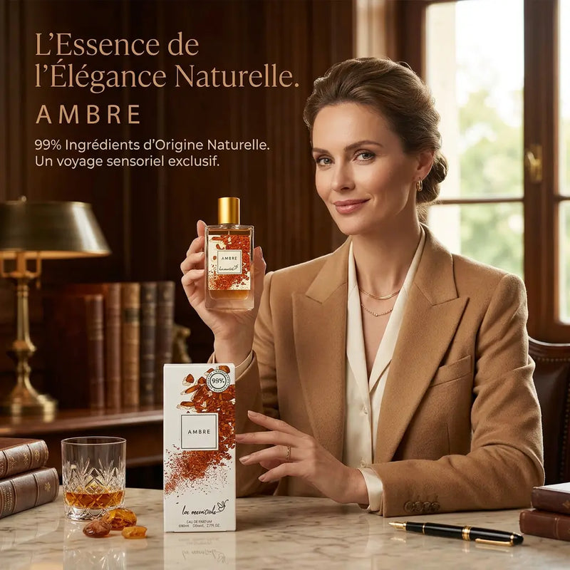 Ambre – Eau de Parfum 80 ml - parfum mixte - longue tenue L'Office des Parfums