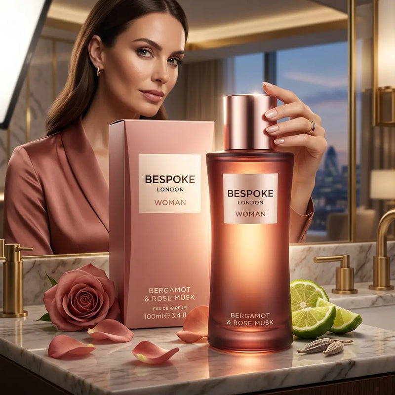 Bergamote & Rose Musk – Eau de Parfum 100 ml - Femme Bespoke