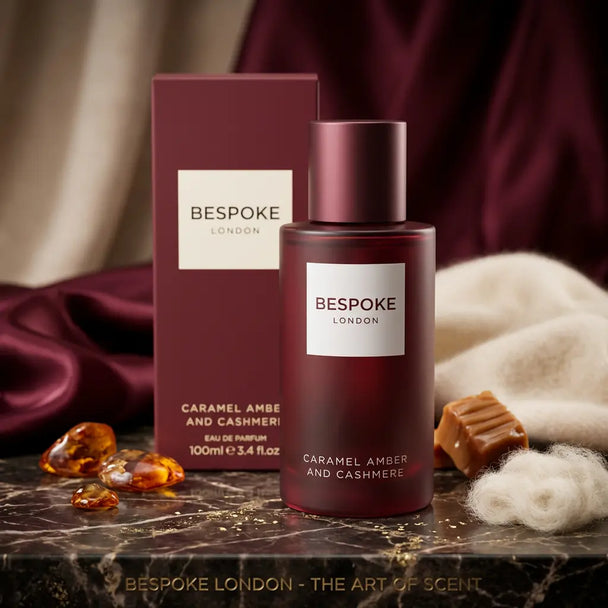 Caramel amber & Cashmere-  Eau de Parfum 100ml - Homme Bespoke