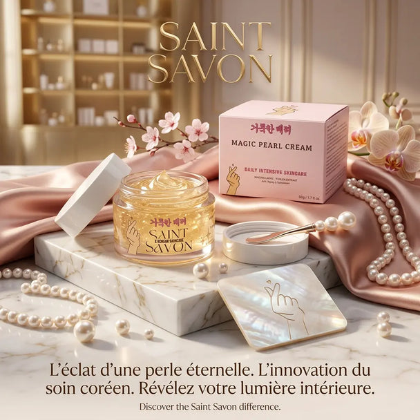 Magic Pearl - Crème capsule visage 50 g – Soin coréen premium - Elohé Beauty