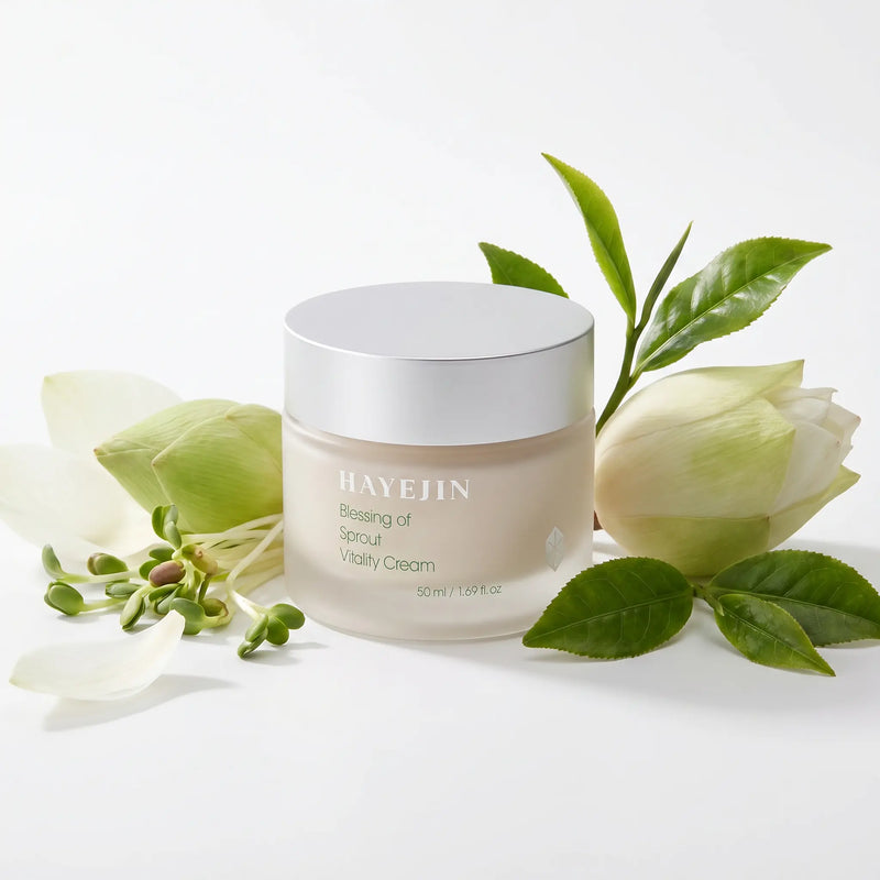 Crème visage Pudding Raffermissante aux Pousse de Plantes pour Hydratation Intense - HAYEJIN HAYEJIN