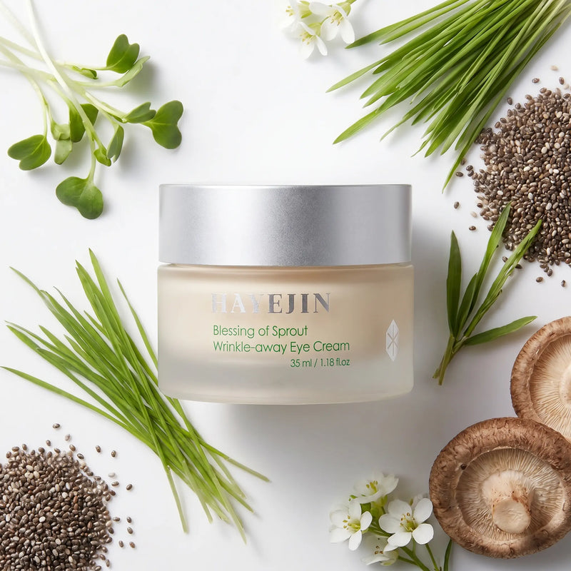 Crème Contour des Yeux Hypoallergénique aux Protéines Botaniques - HAYEJIN HAYEJIN
