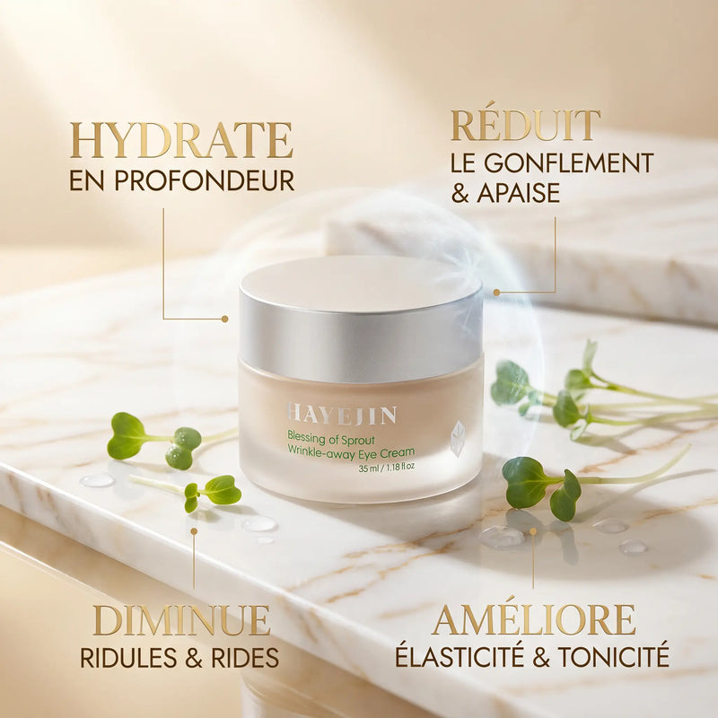 Crème Contour des Yeux Hypoallergénique aux Protéines Botaniques - HAYEJIN HAYEJIN