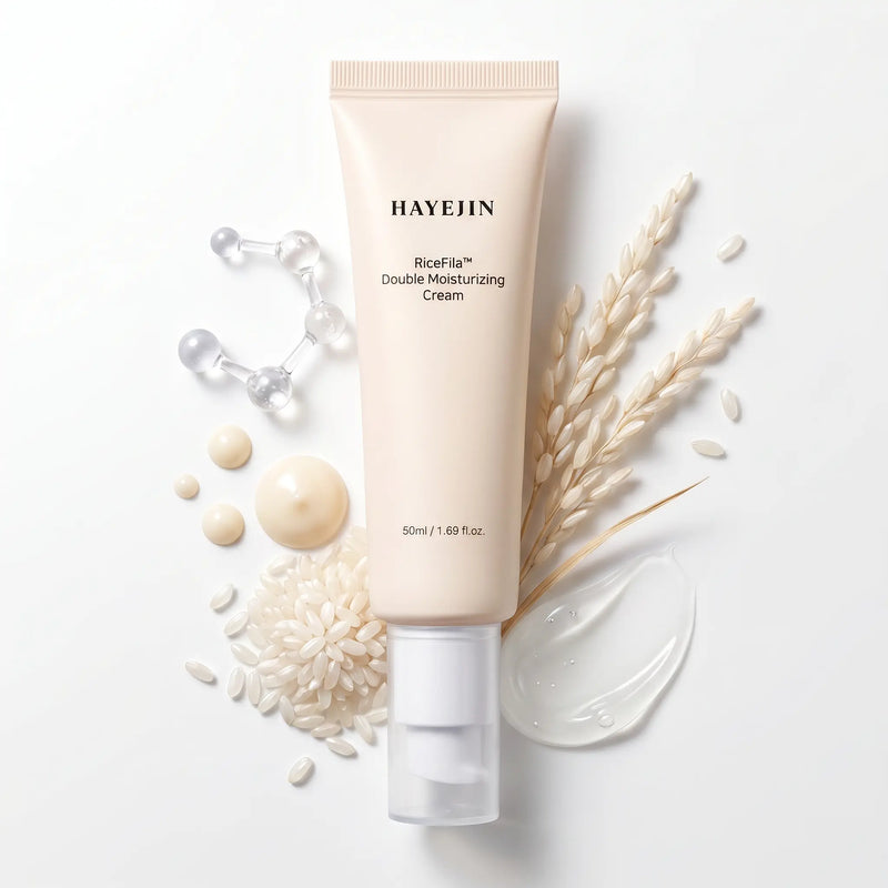 Crème Visage Hydratante Légère hypoallergénique à l'Acide Hyaluronique 50 ml - HAYEJIN HAYEJIN