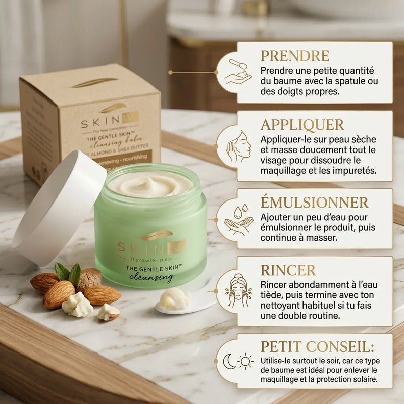 Beurre Démaquillant et Nourrissant  - Végétalien 50 ml - Tous types de peaux - Elohé Beauty