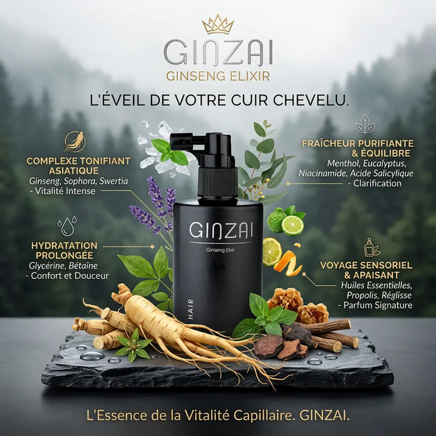 Ginseng Elixir Hair - trattamento per capelli - Ginzai - Elohé Beauty
