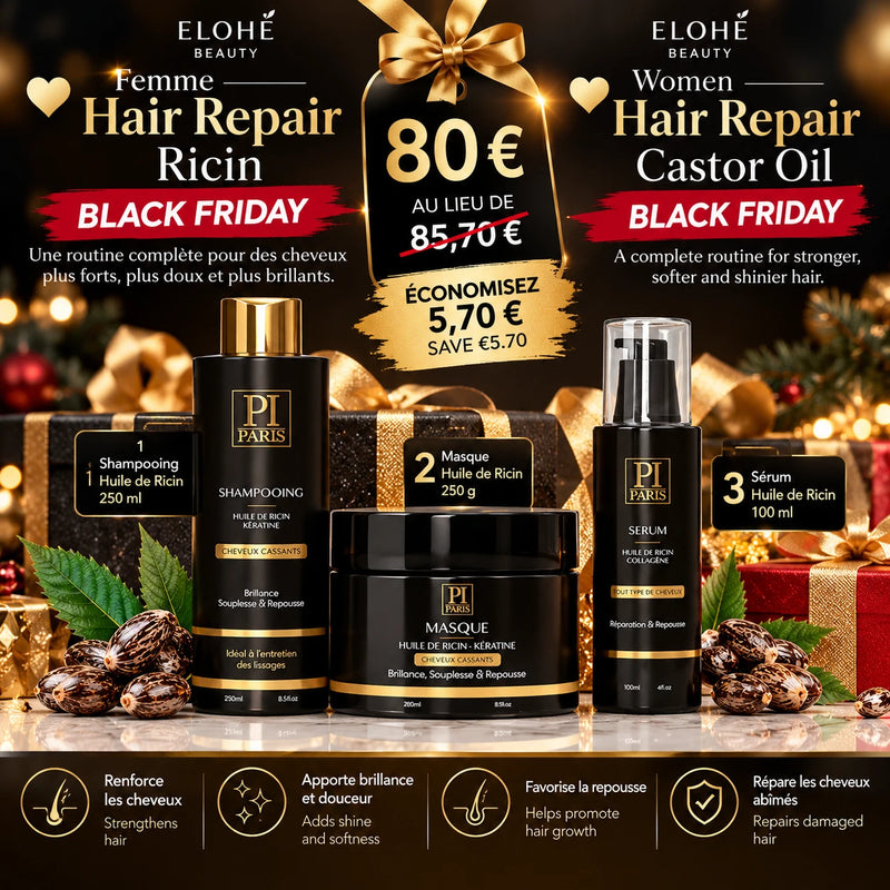 🖤 Femme – Hair Repair Ricin Elohé Beauty