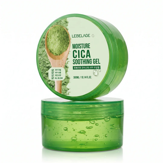 Gel Apaisant cicatrisant & réparateur 300 ml à la Centella Asiatica (Cica) - Visage & Corps Lebelage