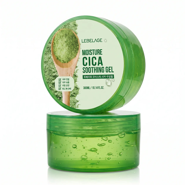 Beruhigendes, heilendes und reparierendes Gel 300 ml mit Centella Asiatica (Cica) – Gesicht & Körper Lebelage