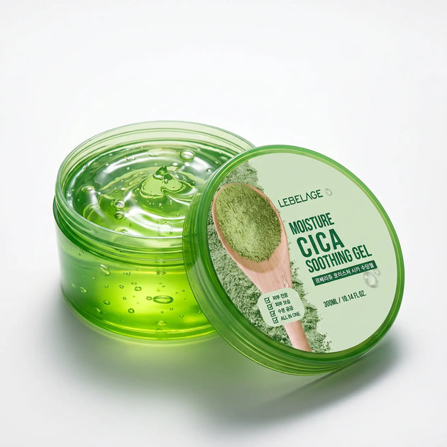 Beruhigendes, heilendes und reparierendes Gel 300 ml mit Centella Asiatica (Cica) – Gesicht & Körper Lebelage