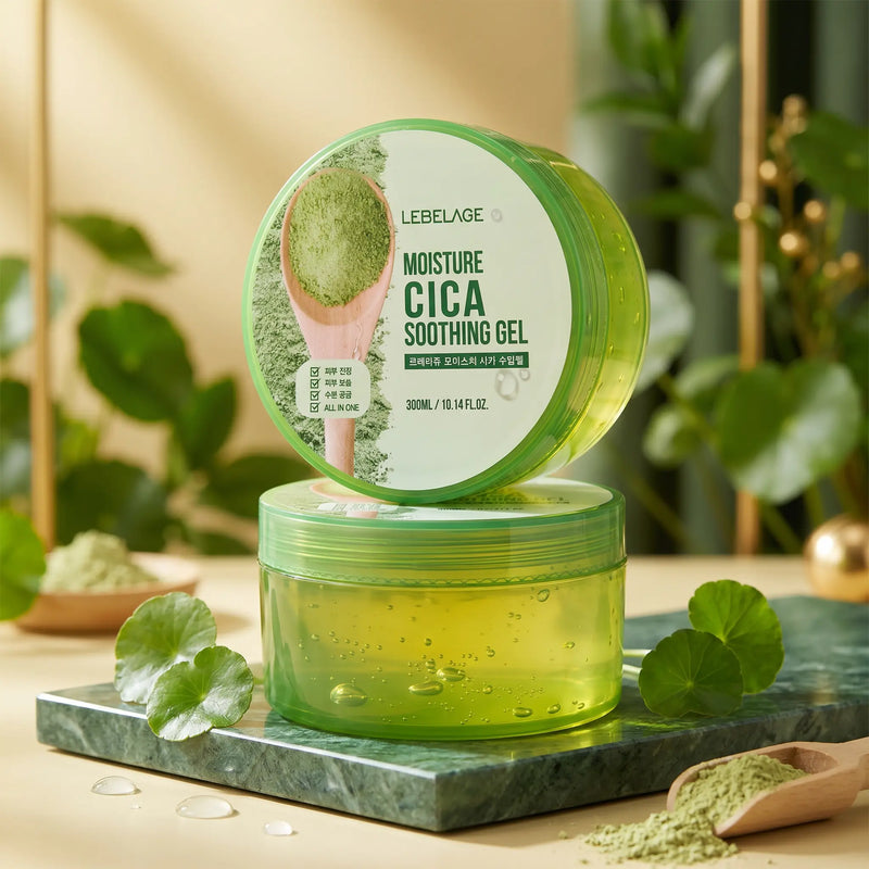 Gel Apaisant cicatrisant & réparateur 300 ml à la Centella Asiatica (Cica) - Visage & Corps Lebelage