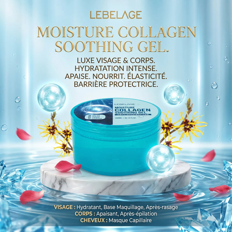 Gel Fermeté Anti-Âge & Élasticité 300ml - Visage & Corps - Elohé Beauty