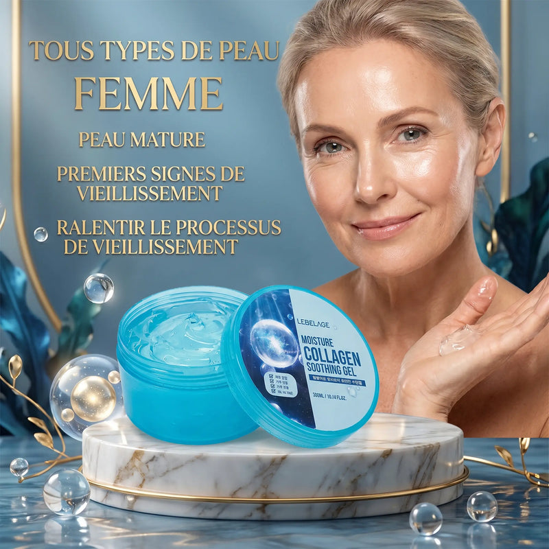 Gel Fermeté Anti-Âge & Élasticité 300ml - Visage & Corps - Elohé Beauty