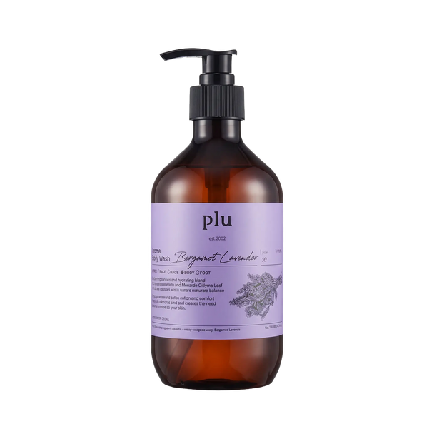 Gel Douche 500 ml - Bergamote & Lavande Calmante - PLU PLU