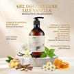 Gel Douche 500 ml - Vanille & Lys Rafraîchissant - PLU PLU