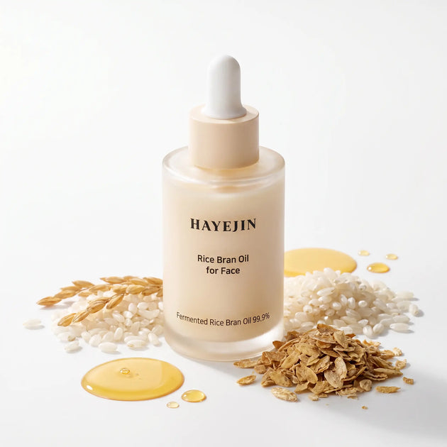 Face Oil with 99.9% Fermented Rice 30 ml - HAYEJIN HAYEJIN