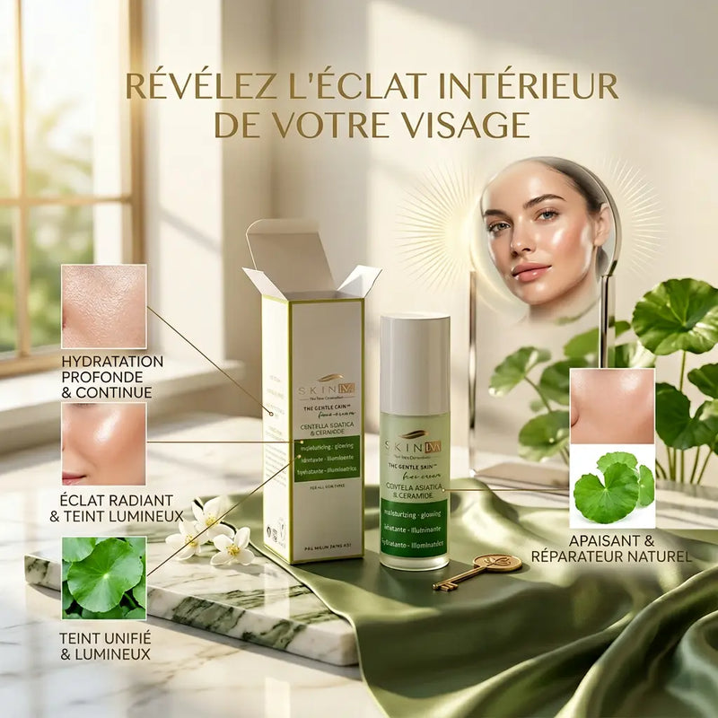 Crème Visage Hydratante et Illuminatrice 30 mL - Vegan – Tous types de peaux - Elohé Beauty