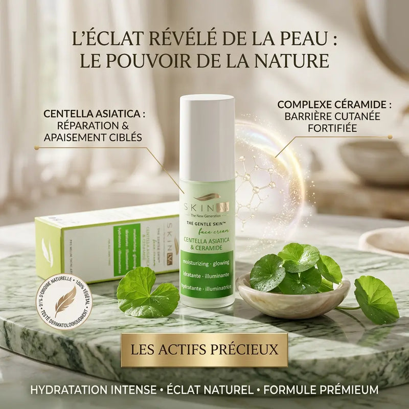 Crème Visage Hydratante et Illuminatrice 30 mL - Vegan – Tous types de peaux - Elohé Beauty