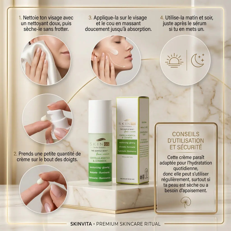 Crème Visage Hydratante et Illuminatrice 30 mL - Vegan – Tous types de peaux - Elohé Beauty