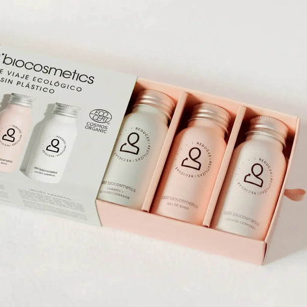 Kit de Voyage Écologique 50 ml – RRR’biocosmetics - Bio, Vegan & COSMOS ORGANIC - Elohé Beauty