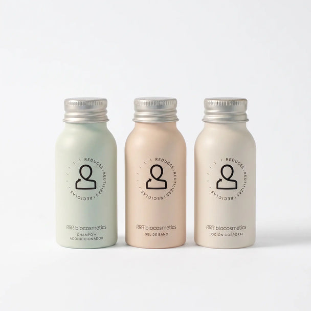 Kit de Voyage Écologique 50 ml – RRR’biocosmetics - Bio, Vegan & COSMOS ORGANIC - Elohé Beauty