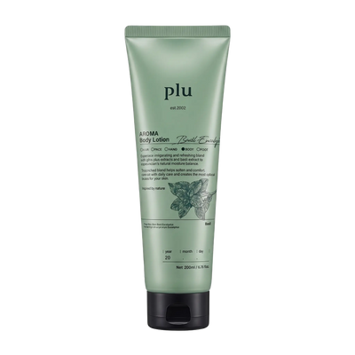 Lotion Corporelle 200 ml - Hydratante & Rafraîchissante - Eucalyptus & Basilic - PLU PLU