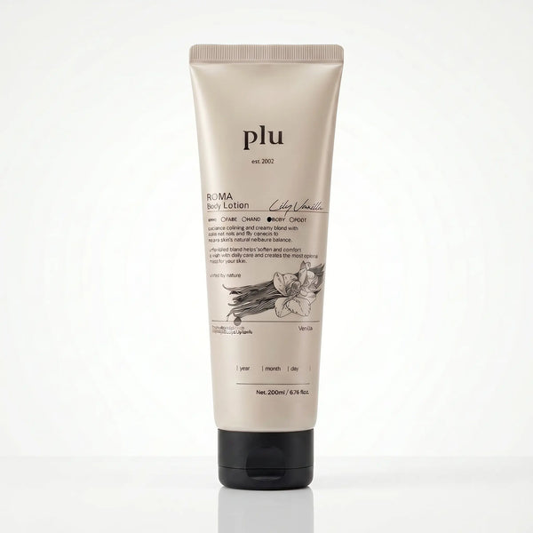 Lotion Corporelle 200 ml - Hydratante - Vanille & Lys - PLU PLU