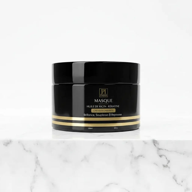 Mascarilla de Ricino – Cuidado capilar para crecimiento e hidratación intensa - Todo tipo de cabello Parfuminspireparis
