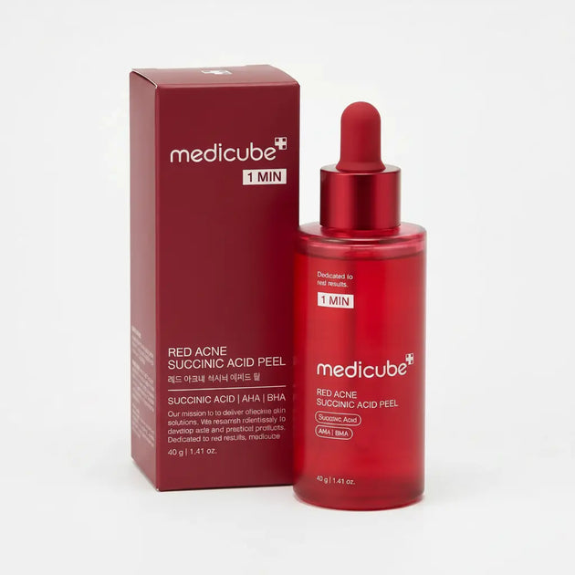 Red Acne Peeling all’Acido Succínico 40g – Peeling all’Acido Succínico contro l’Acne Rossa – Medicube Medicube