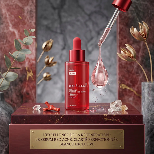Red Acne Peeling all’Acido Succínico 40g – Peeling all’Acido Succínico contro l’Acne Rossa – Medicube Medicube