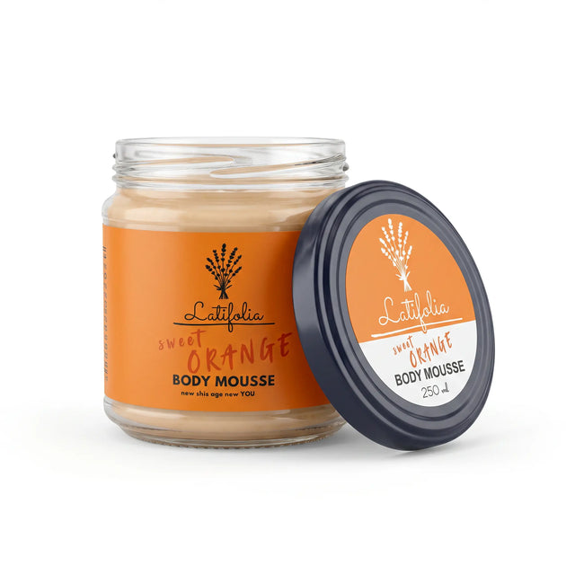 Shimmering Orange & Coconut Body Mousse 230 ml – Moisturizing Care – Latifolia Latifolia