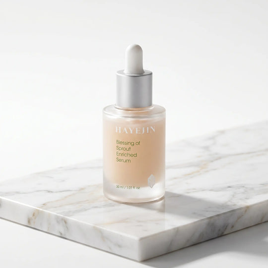 Sérum Facial Enrichi & Régénérant aux Extraits de Bourgeons de Fleurs 30 ml - HAYEJIN HAYEJIN