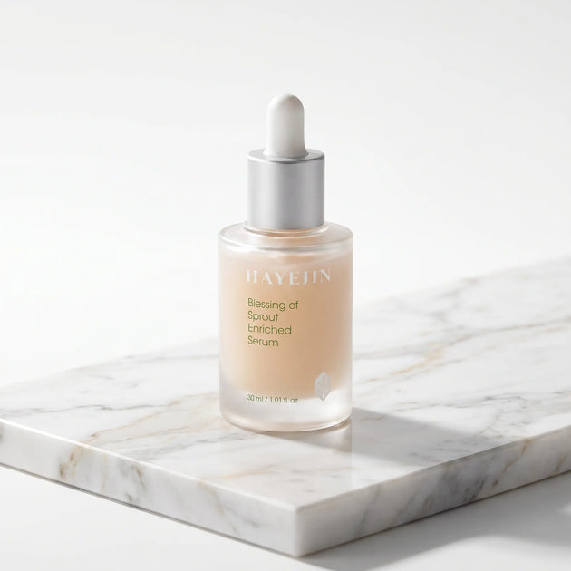 Sérum Facial aux Extraits de Bourgeons de Fleurs 30ml – Hydratation & Éclat - HAYEJIN - Elohé Beauty