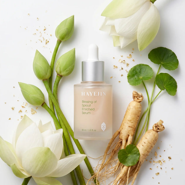 Sérum Facial aux Extraits de Bourgeons de Fleurs 30ml – Hydratation & Éclat - HAYEJIN - Elohé Beauty