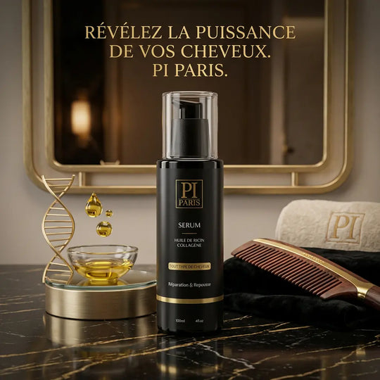 Sérum à l'huile de ricin - RepousseCheveux & Hydratation - Tous types de cheveux Parfuminspireparis