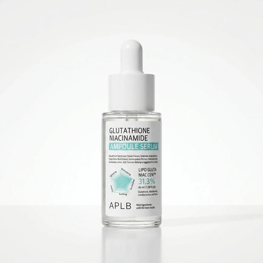 Sérum Glutathion & Niacinamide 40 ml – Éclat, Teint Unifié & Tâches atténuées - APLB APLB