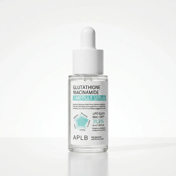 Sérum Glutathion & Niacinamide 40 ml – Éclat, Teint Unifié & Tâches atténuées - APLB APLB