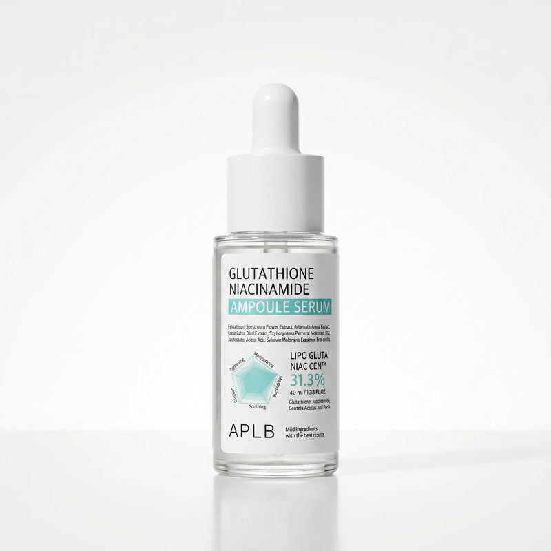 Sérum Glutathion & Niacinamide 40 ml – Éclat, Teint Unifié & Tâches atténuées - APLB APLB