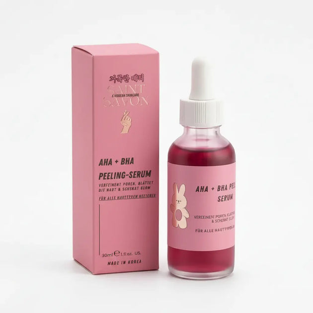 Siero Peeling AHA + BHA 30 ml - Siero Esfoliante Viso - Pori & Luminosità - Elohé Beauty