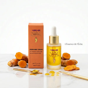 Sérum au Curcuma 30 ml - Teint lumineux, unifié & éclatant – Soin coréen premium - Elohé Beauty