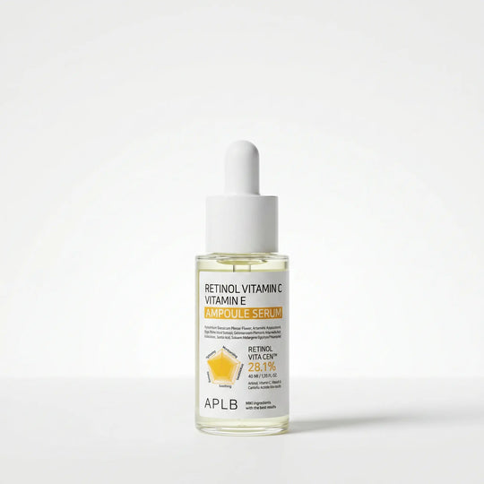 Sérum vitamine C & E au Rétinol 40 ml – Éclat Instantané, Rides Réduites & Teint Unifié - APLB APLB