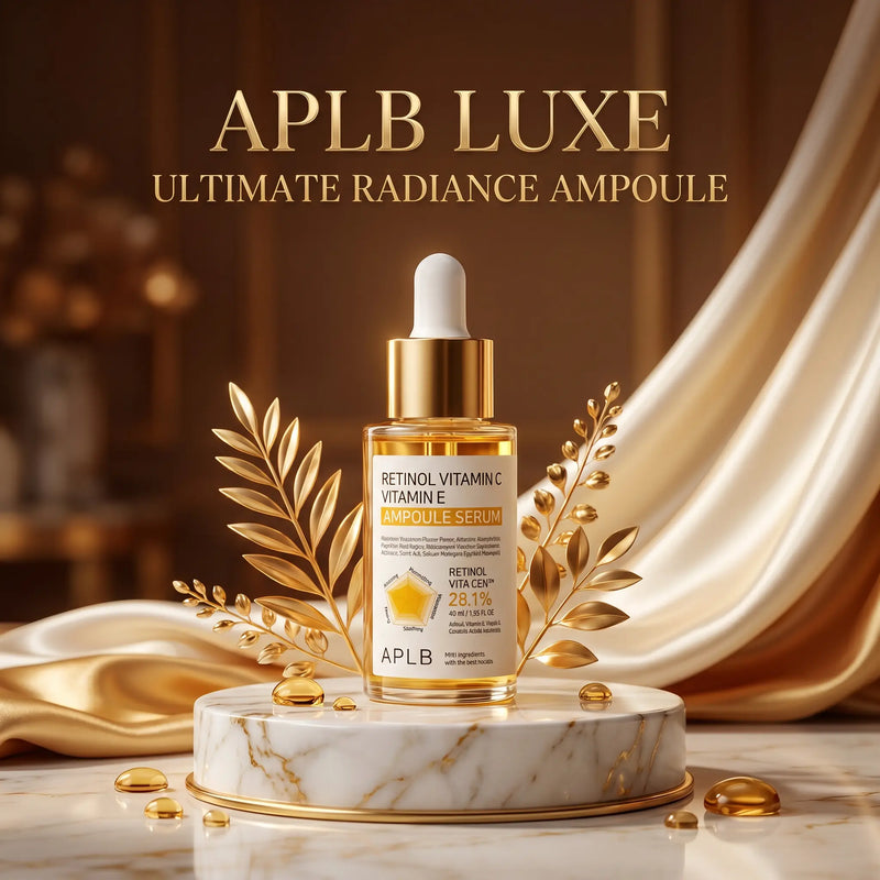 Sérum vitamine C & E au Rétinol 40 ml – Éclat Instantané, Rides Réduites & Teint Unifié - APLB APLB