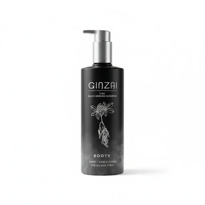 ROOTY - Shampooing 3 en 1 au Ginseng Noir GINZAI Ginzai