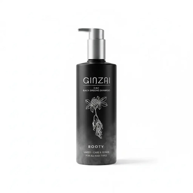 ROOTY - Shampoo 3 in 1 al Ginseng Nero GINZAI Ginzai