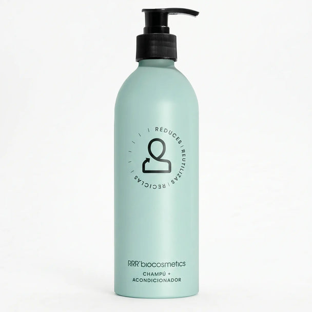 Shampooing et Conditionneur Écologique 500 ml – RRR’biocosmetics - Bio, Vegan & COSMOS ORGANIC - Elohé Beauty