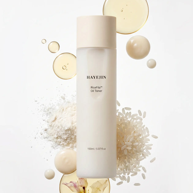 Toner Bifasique hypoallergénique à l'Huile de Graine de Riz Fermentée 150 ml - HAYEJIN HAYEJIN