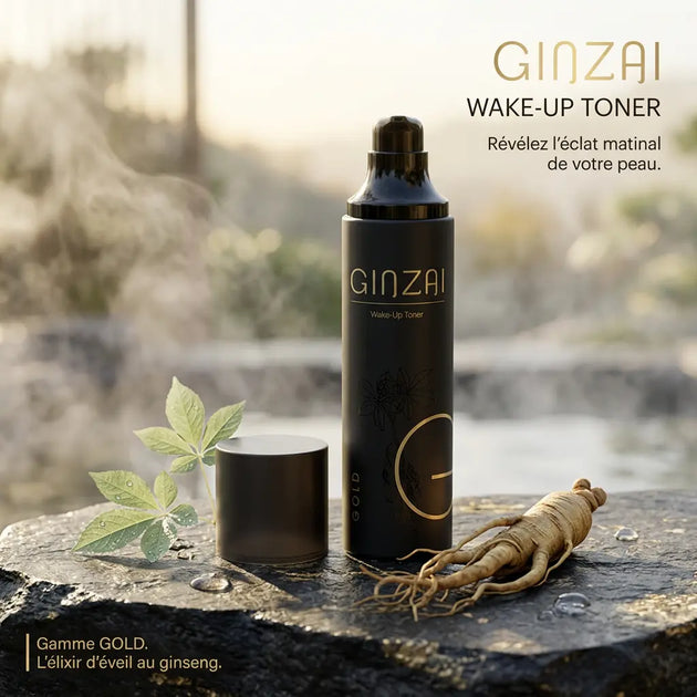 Tonico Risveglio per il viso al Ginseng - GINZAI Ginzai
